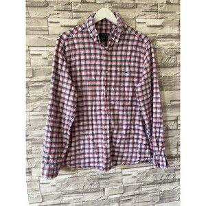 Vineyard Vines Button Down Shirt Mens M Performance Check Classic Fit Tucker